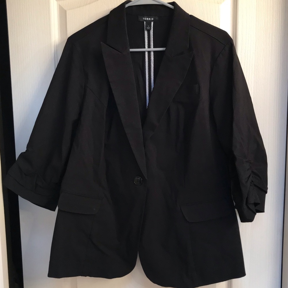 Torrid Black Blazer